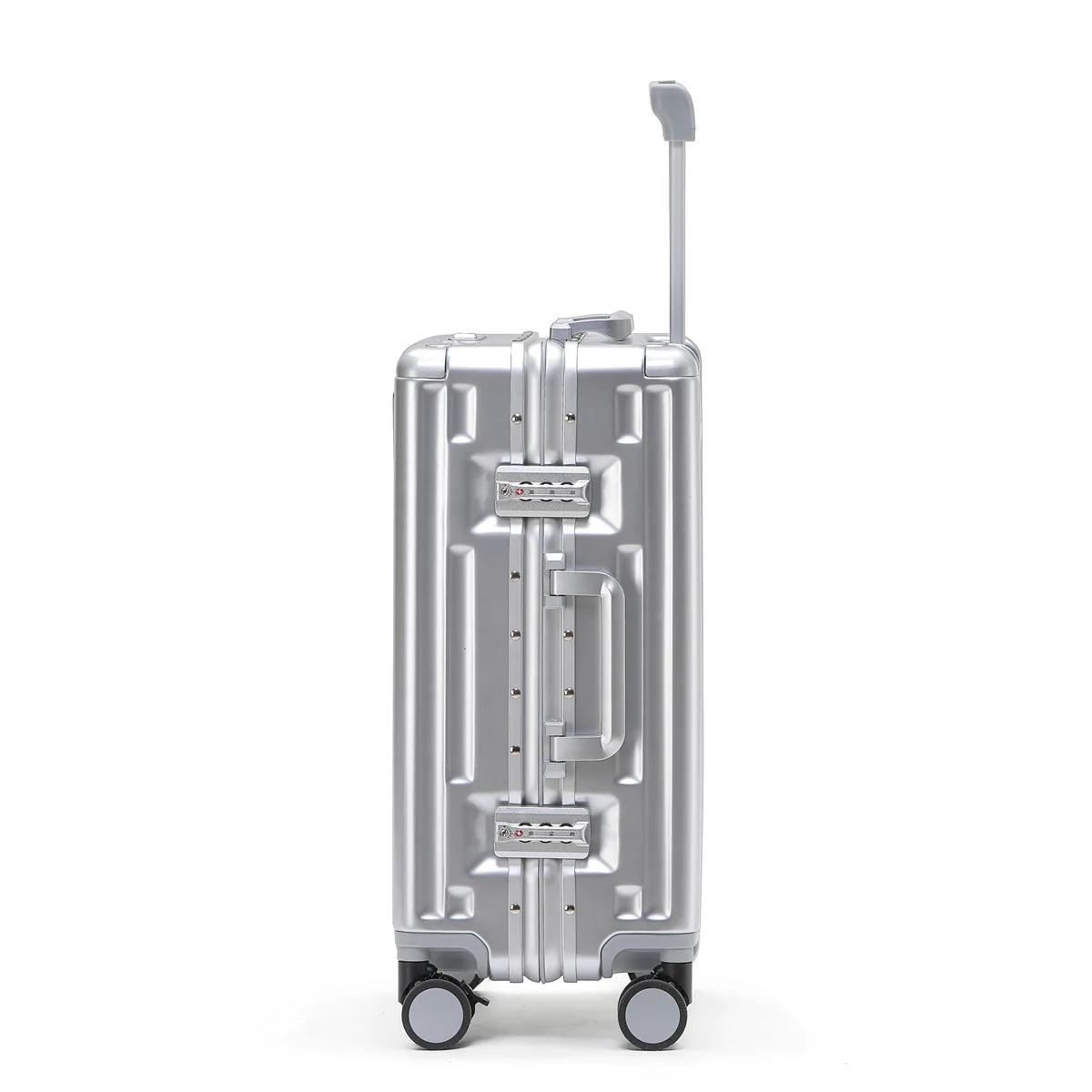 TECH Silver – Maleta de Cabina con Cargador USB/USB-C
